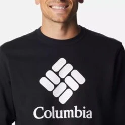Columbia Men's Trek™ Crew Sweatshirt Black -Canter Sport Clothing Shop 1957933 017 a2
