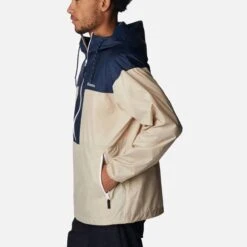 Columbia Men's Flash Challenger™ Windbreaker Ancient Fossil / Collegiate Navy -Canter Sport Clothing Shop 1988723 271 a1 om