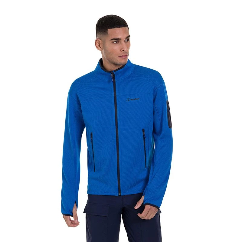 Berghaus Men's Pravitale Mountain 2.0 Fleece Jacket Brilliant Blue / Lapis Blue 1 Berghaus Men's Pravitale Mountain 2.0 Fleece Jacket Brilliant Blue / Lapis Blue