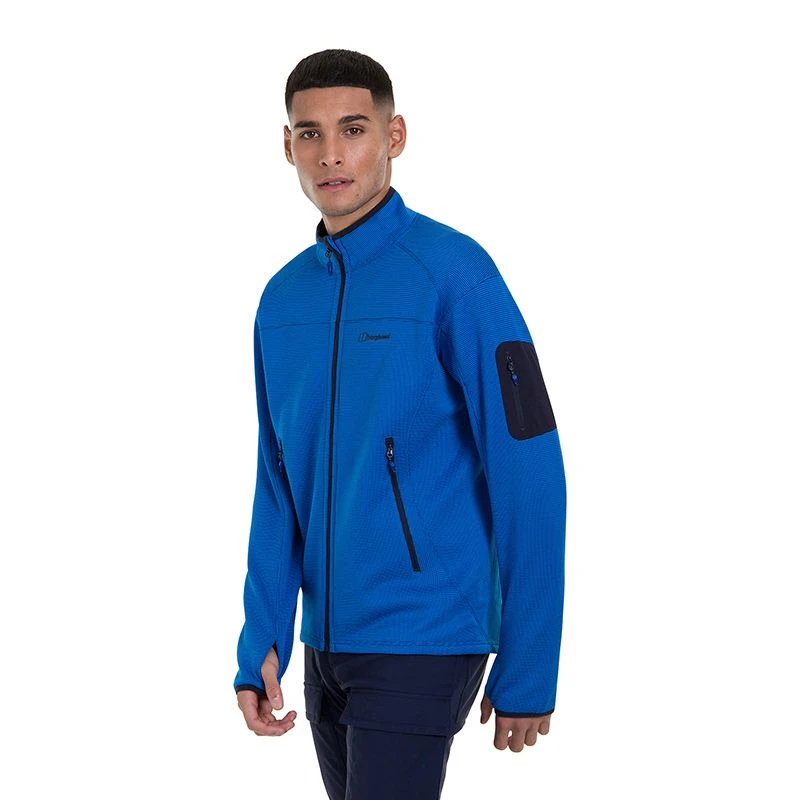 Berghaus Men's Pravitale Mountain 2.0 Fleece Jacket Brilliant Blue / Lapis Blue 4 Berghaus Men's Pravitale Mountain 2.0 Fleece Jacket Brilliant Blue / Lapis Blue - Image 4