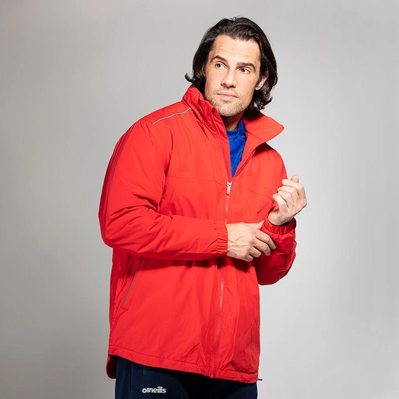 Men's Sloan Fleece Lined Full Zip Jacket Red 1 Men's Sloan Fleece Lined Full Zip Jacket Red