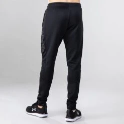 Men's Cody Hybrid Skinny Tracksuit Bottoms Black / Red / Grey -Canter Sport Clothing Shop 4t5a1034 1