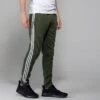 Men's Trigger Fleece Skinny Tracksuit Bottoms Khaki