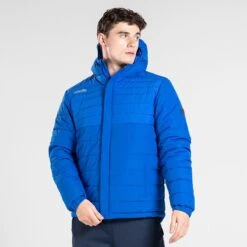 Men's Wallace Hooded Padded Jacket Royal