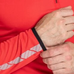 Men's Cody Half Zip Midlayer Top Red / Black / Grey -Canter Sport Clothing Shop am3a0097 1