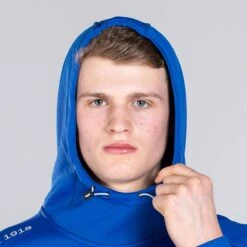 Men's Zack Fleece Pullover Hoodie Royal / Marine / Silver -Canter Sport Clothing Shop am3a0268