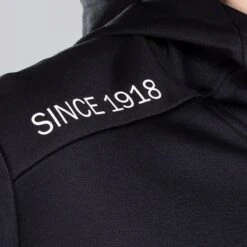 Men's Zack Fleece Pullover Hoodie Black / Dark Grey / Silver -Canter Sport Clothing Shop am3a0272