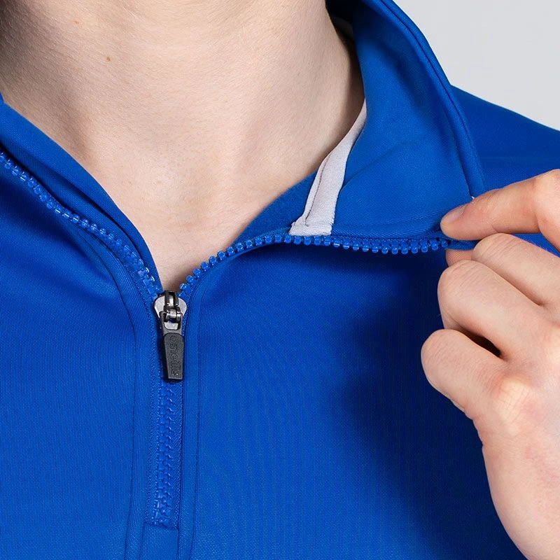 Men's Zack Half Zip Top Royal / Silver 4 Men's Zack Half Zip Top Royal / Silver - Image 4