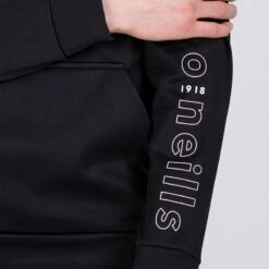 Men's Zack Half Zip Top Black / Silver -Canter Sport Clothing Shop am3a0301