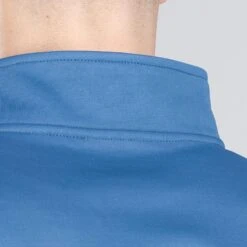 Men's Zack Technical Fleece Half Zip Top Blue / Silver -Canter Sport Clothing Shop am3a0310