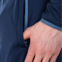 Men's Zack Brushed Skinny Tracksuit Bottoms Marine / Blue / Silver -Canter Sport Clothing Shop am3a0343