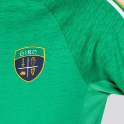 Men's Ohio Éire Brushed Half Zip Top Green / Marine / Amber -Canter Sport Clothing Shop am3a0386 1