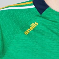 Men's Ohio Éire Brushed Half Zip Top Green / Marine / Amber -Canter Sport Clothing Shop am3a0388 1