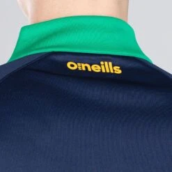 Men's Ohio Éire Hybrid Half Zip Top Marine / Green / Amber -Canter Sport Clothing Shop am3a0405