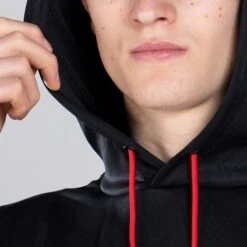 Men's Cody Hybrid Pullover Hoodie Black / Red / Grey 8 Men's Cody Hybrid Pullover Hoodie Black / Red / Grey -Canter Sport Clothing Shop am3a0416