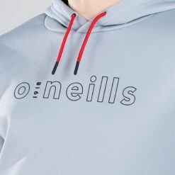 Men's Cody Hybrid Pullover Hoodie Grey / Black / Red -Canter Sport Clothing Shop am3a0417