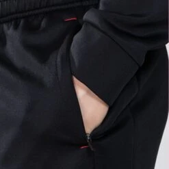 Men's Cody Hybrid Skinny Tracksuit Bottoms Black / Red / Grey -Canter Sport Clothing Shop am3a0424