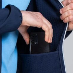 Men's Idaho Soft Shell Full Zip Jacket Marine -Canter Sport Clothing Shop am3a1672