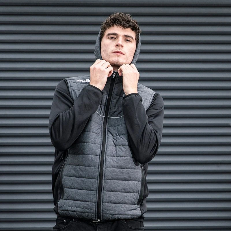 Men's Harrison Light Weight Padded Jacket Black 1 Men's Harrison Light Weight Padded Jacket Black