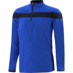 Men's Auckland Brushed Half Zip Top Royal / Marine