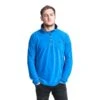 Trespass Men's Half Zip Microfleece Blackford Bright Blue