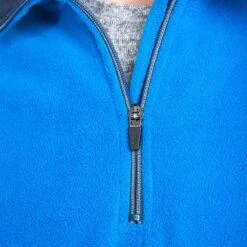 Trespass Men's Half Zip Microfleece Blackford Bright Blue -Canter Sport Clothing Shop blackford maflmfn10001 bbl m23