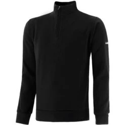 Men's Breaker Half Zip Fleece Black