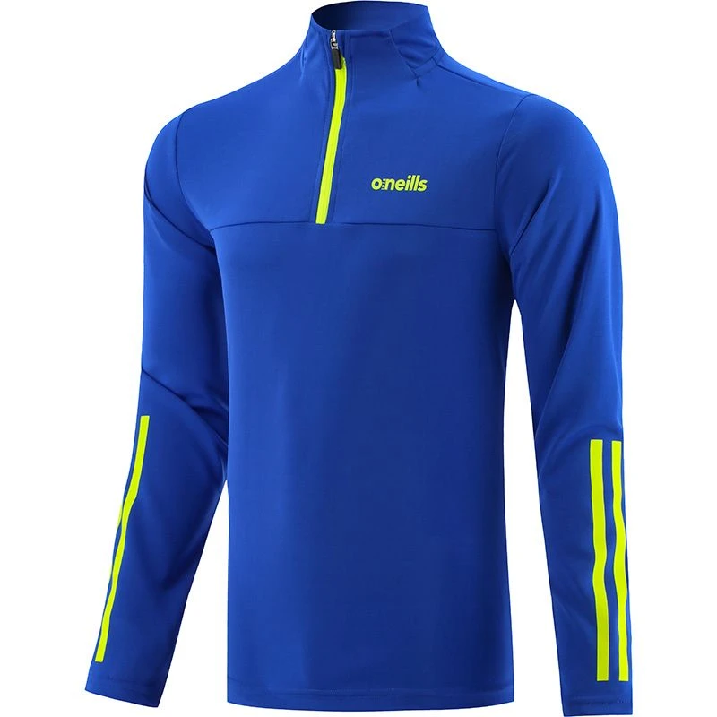 Men's Cathal Half Zip Midlayer Top Royal / Yellow 1 Men's Cathal Half Zip Midlayer Top Royal / Yellow