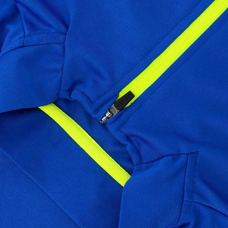 Men's Cathal Half Zip Midlayer Top Royal / Yellow 4 Men's Cathal Half Zip Midlayer Top Royal / Yellow - Image 4