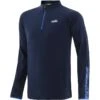 Men's Cody Brushed Half Zip Top Marine / Royal / Green