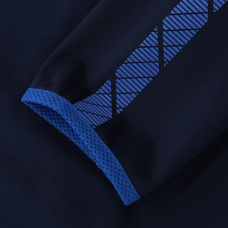 Men's Cody Brushed Half Zip Top Marine / Royal / Green 4 Men's Cody Brushed Half Zip Top Marine / Royal / Green - Image 4