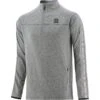 Men's Defender Brushed Half Zip Top Grey / Black