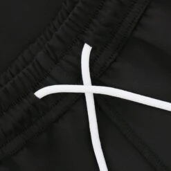 Men's Defender Hybrid Skinny Tracksuit Bottoms Black / White -Canter Sport Clothing Shop defe 227 0 gen bkgywh adlt p6