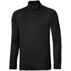 Men's Foyle Brushed Half Zip Black