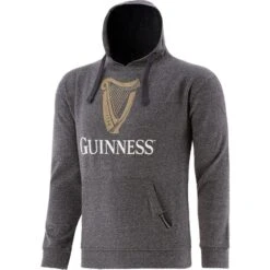Guinness Men's Grindle Hoodie Charcoal
