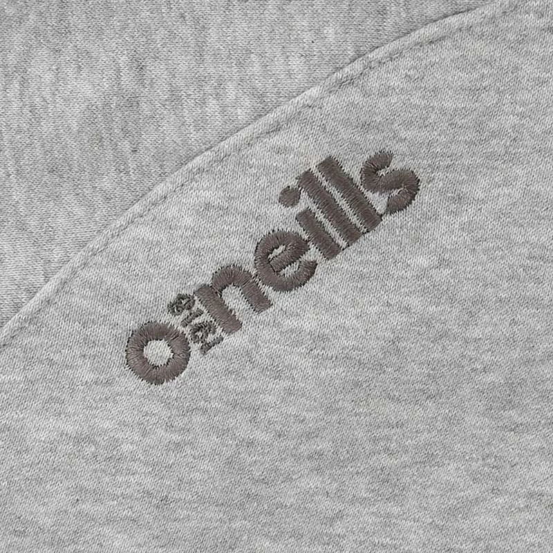 Men's Henry Fleece Full Zip Hoodie Grey 5 Men's Henry Fleece Full Zip Hoodie Grey - Image 5