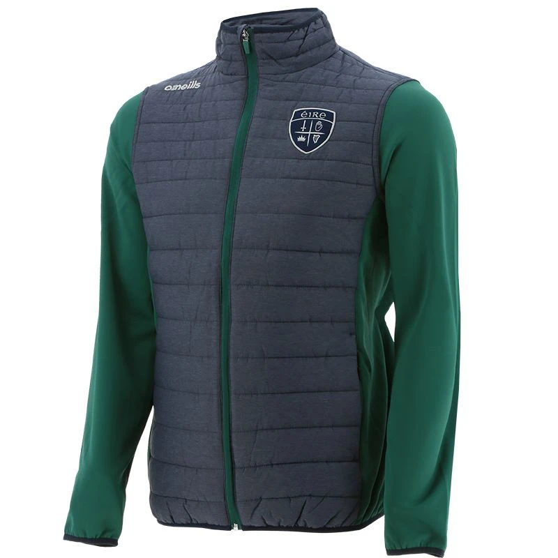 Men's Charley Éire Padded Jacket Marine / Green 1 Men's Charley Éire Padded Jacket Marine / Green