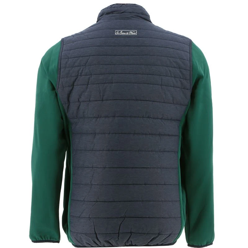 Men's Charley Éire Padded Jacket Marine / Green 2 Men's Charley Éire Padded Jacket Marine / Green - Image 2