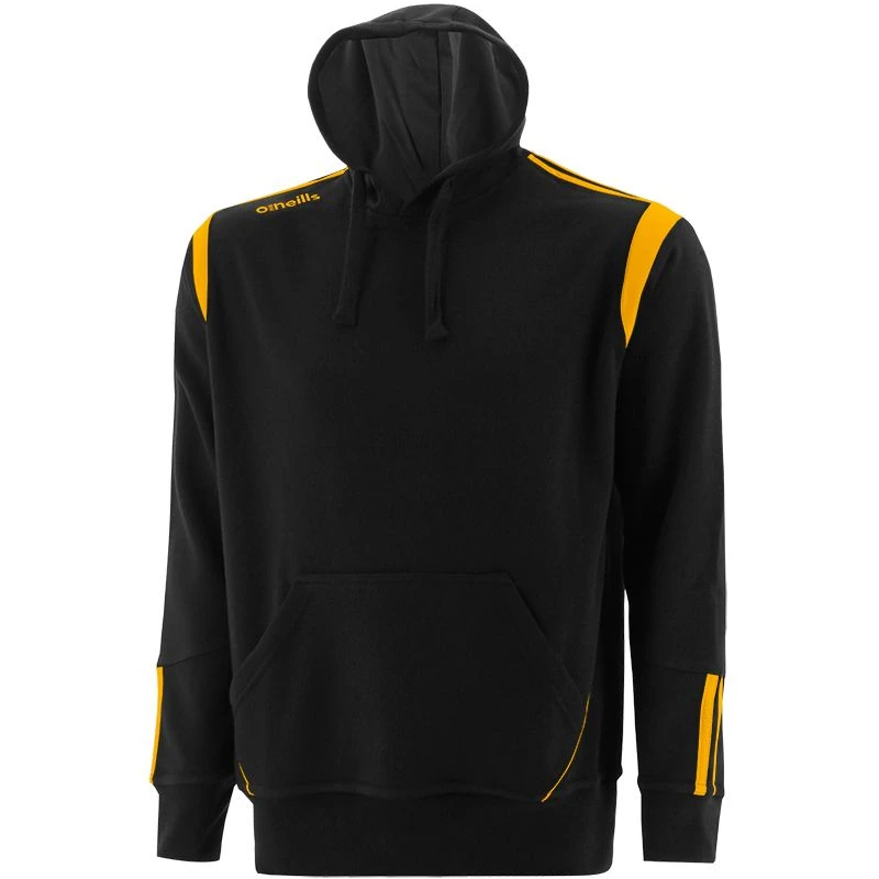 Men's Loxton Hooded Top Black / Amber 3 Men's Loxton Hooded Top Black / Amber - Image 3