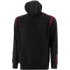 Men's Loxton Hooded Top Black / Maroon