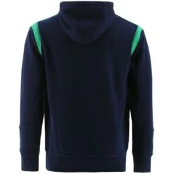 Men's Loxton Hooded Top Marine / Green -Canter Sport Clothing Shop loxton 011 flc hoodie 2s mar emer 2