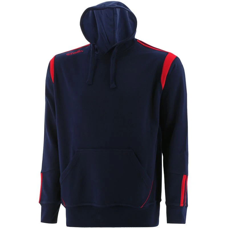 Men's Loxton Hooded Top Marine / Red 1 Men's Loxton Hooded Top Marine / Red