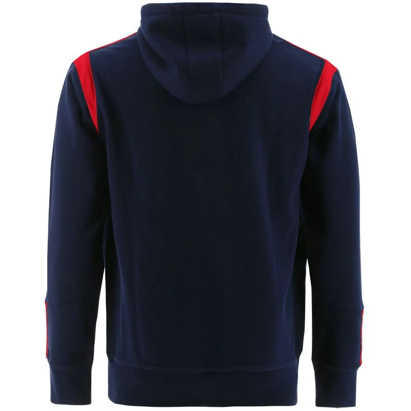 Men's Loxton Hooded Top Marine / Red 2 Men's Loxton Hooded Top Marine / Red - Image 2
