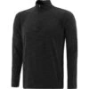 Men's Loxton Brushed Half Zip Top Mel Black