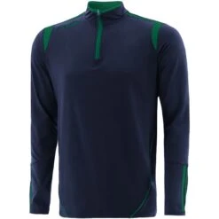 Men's Loxton Brushed Half Zip Top Marine / Bottle