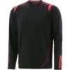 Men's Loxton Brushed Crew Neck Top Black / Red