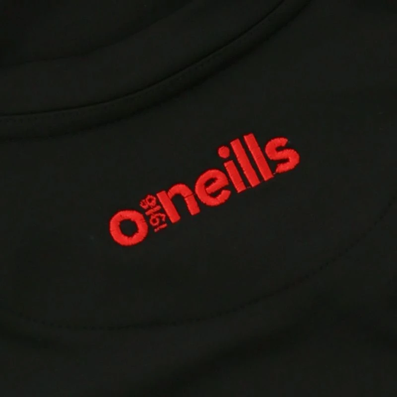 Men's Loxton Brushed Crew Neck Top Black / Red 3 Men's Loxton Brushed Crew Neck Top Black / Red - Image 3