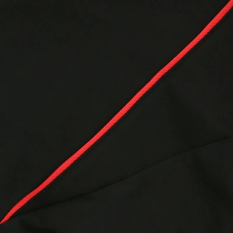 Men's Loxton Brushed Crew Neck Top Black / Red 6 Men's Loxton Brushed Crew Neck Top Black / Red - Image 6