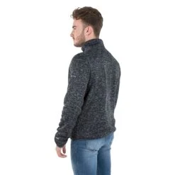 Trespass Men's Bingham Fleece Jacket Black Marl -Canter Sport Clothing Shop maflfln20004bkm 2