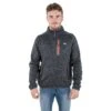 Trespass Men's Bingham Fleece Jacket Black Marl